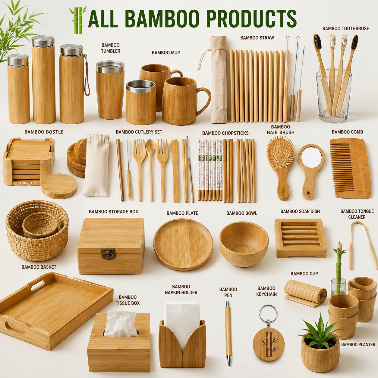 Bamboo products 