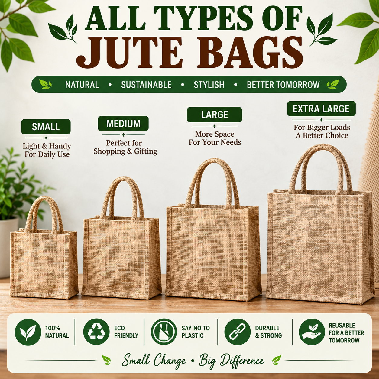 Jute bags